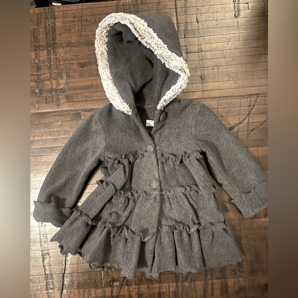 Girls winter coat with fur